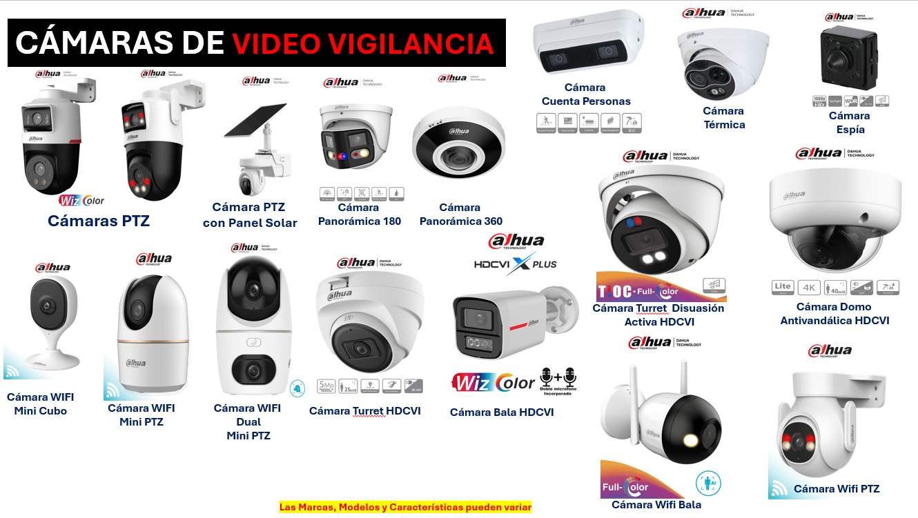 CÁMARAS DE VIDEOVIGILANCIA